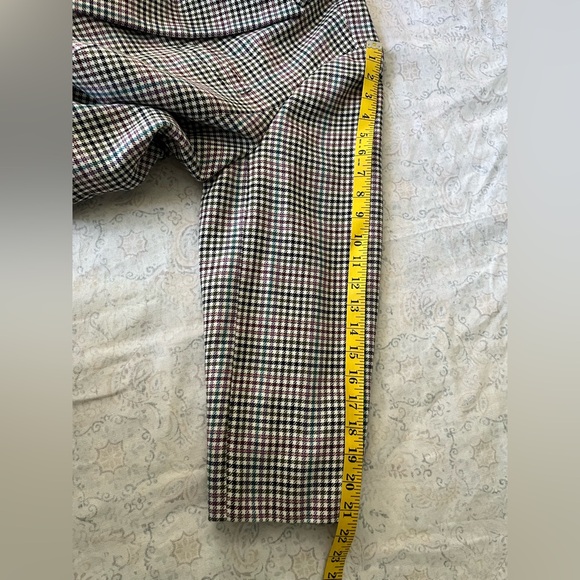 Talbots Women's Black and White Houndstooth‎ Blazer - Picture 6 of 10